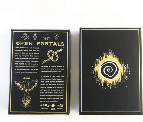Vista 3 de Open Portals Playing Cards & Oracle Deck (versión Lightside)