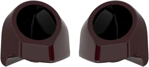 Vista 72 de Advanblack Alpine Green Tour Pack - Paquete de altavoces de 6.5 pulgadas, carcasa de audio trasera, color a juego, ajuste Harley King Tour Pack