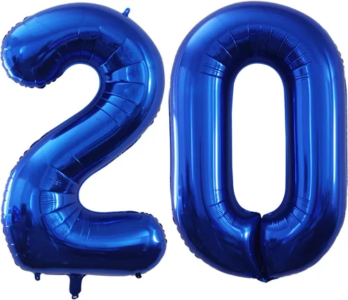 Vista 165 de GOER Globos con el número 80 para decoraciones de fiesta de cumpleaños número 80, globos de helio de aluminio jumbo de 42 pulgadas para 80 Oro rosa
