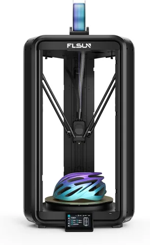 FLSUN T1 Max Delta Impresora 3D, Impresión de Alta Velocidad de 1000mm/s de Alta Precisión, Diseño Ultra-Silencioso Apto para Oficina, Boquilla de