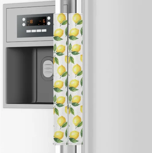 Vista 31 de Juego de 2 fundas para manija de puerta de refrigerador