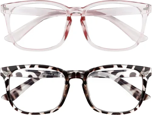 Vista 11 de Paquete de 2 lentes de luz azul para mujeres y hombres, gafas de computadora