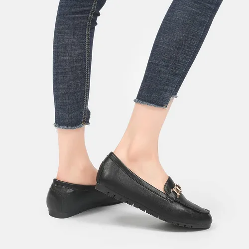 Vista 4 de Cvistpieo Mocasines casuales para mujer, cómodos y ligeros, mocasines planos sin cordones