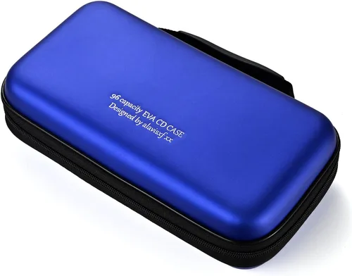 Vista 21 de Funda para DVD, estuche de CD EVA, organizador de almacenamiento, portátil, protector de DVD, soporte para billetera para coche