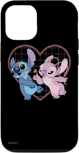 Vista 28 de Disney Lilo and Stitch Angel Heart Kisses - Carcasa para iPhone 17