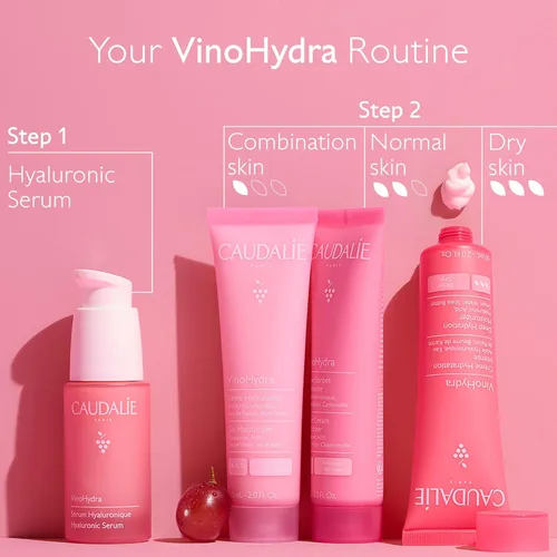 Vista 6 de Caudalie VinoHydra Gel Hidratante con Ácido Hialurónico y Aloe Vera - 2.0 fl oz
