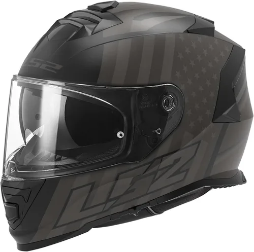 Vista 20 de LS2 - Casco integral Assault para motocicleta con visera solar
