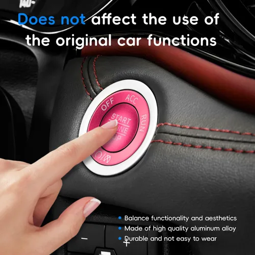 Vista 2 de Auovo Perilla de Ajuste de Volumen Cubiertas de Perilla de Aire Acondicionado Compatible con Dodge Durango 2021 2022 2023 2024 2025 Decoraciones