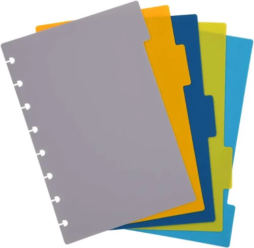 Vista 4 de Talia - Cuadernos de notas con tapas, planificador, personalizables, (Rosa de los 90, Junior (5.5 pulgadas x 8.5 pulgadas))