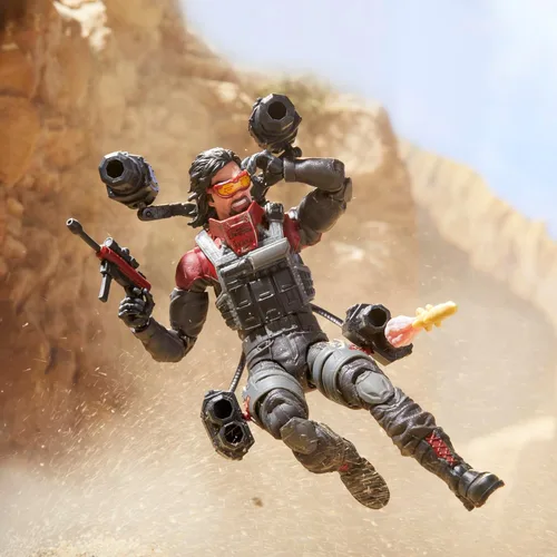 Vista 4 de G.I. Joe Classified Series #118, Iron Grenadier - Figura de acción coleccionable de 6 pulgadas con 28 accesorios