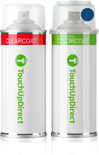Vista 337 de TouchUpDirect QM1 Cloud White compatible con Pintura de retoque en aerosol Nissan Exact Match - Kit esencial