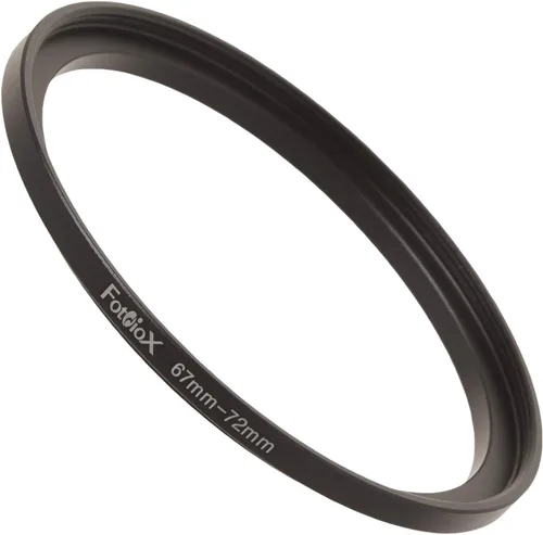Vista 21 de Fotodiox arandela adaptadora de metal anodizado, negro (para filtros más grandes)