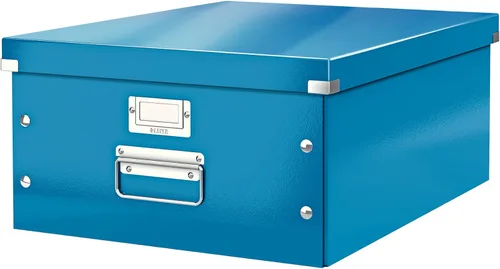 Vista 31 de Leitz Caja de almacenamiento A5, gama Click and Store 60430001 - Pequeña caja organizadora negra A4 Negro