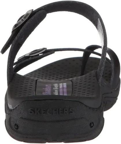 Vista 5 de Skechers Sandalias Reggae-Carribean-Double Buckle Toe Thong Slide para mujer