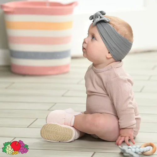 Vista 5 de Fruit of the Loom Botines térmicos acogedores con antideslizantes para bebés, niñas, niños, unisex