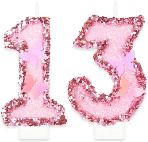 Vista 66 de Velas de cumpleaños número 1, decoración de fiesta de cumpleaños de mariposa para mujeres y niñas, vela morada de feliz cumpleaños para pastel, vela