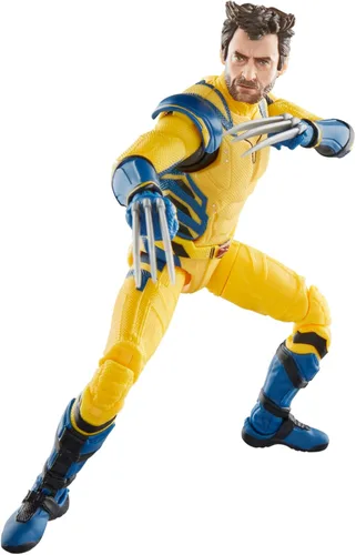 Vista 6 de Marvel Legends Series Wolverine, Deadpool & Wolverine Figura de acción coleccionable de 6 pulgadas para adultos a partir de 14 años