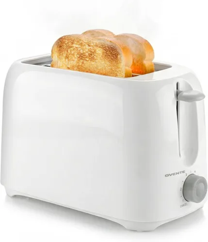 Vista 11 de OVENTE Electric Toaster Machine with 6-Shade Browning Selector Setting, Compact Design and Removable Crumb Tray, 700W Power Perfect for Toasting