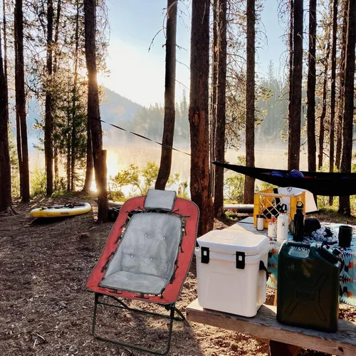 Vista 2 de Zenithen Silla elástica rectangular portátil plegable y duradera para interiores y exteriores, para juegos, camping, dormitorios y dormitorios