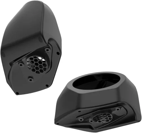 Vista 120 de Advanblack Alpine Green Tour Pack - Paquete de altavoces de 6.5 pulgadas, carcasa de audio trasera, color a juego, ajuste Harley King Tour Pack