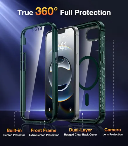 Vista 290 de DIACLARA - Funda transparente compatible con iPhone XR 6.1 pulgadas 2018