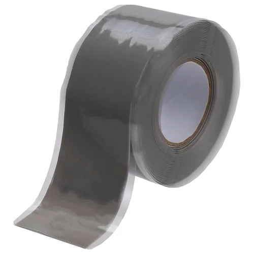 Vista 16 de Cinta de agarre, cinta de silicona autofusible de 10 pies, envoltura de agarre de goma para barras de dominadas, pesas, mancuernas