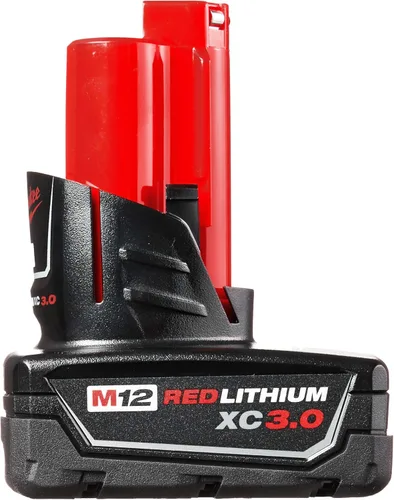 Vista 3 de Milwaukee 48-11-2412 Paquete doble de baterías de iones de litio de 12 V de capacidad extendida de 3.0 amperios por hora