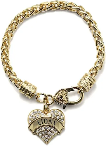Vista 82 de Inspired Silver - Pulsera de plata con dije de corazón pavé con circonitas cúbicas
