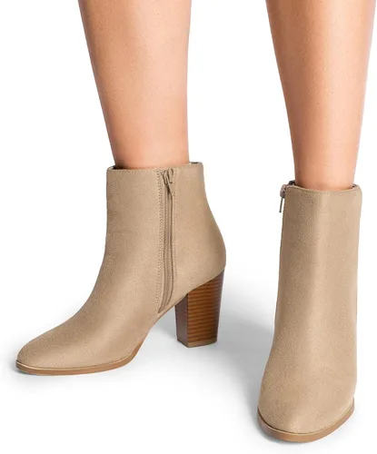 Vista 8 de DREAM PAIRS - Botines de tacón ancho con bloque para mujer