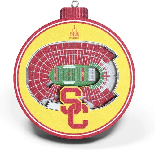 Vista 47 de YouTheFan Adorno de vista del estadio 3D de la NCAA