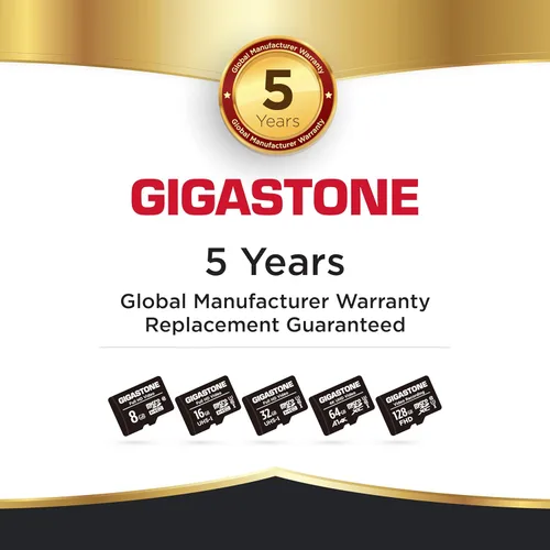 Vista 7 de Gigastone Tarjeta Micro SD de 16 GB, video HD completo, cámara de seguridad de vigilancia cámara de acción drone, 85MB/s Micro SDHC UHS-I U1 C10