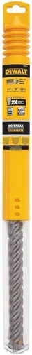 Vista 8 de DeWalt DW5828 1-12" x 18" x 22-12" 4-Cutter SDS Max Rotary Hammer Bit