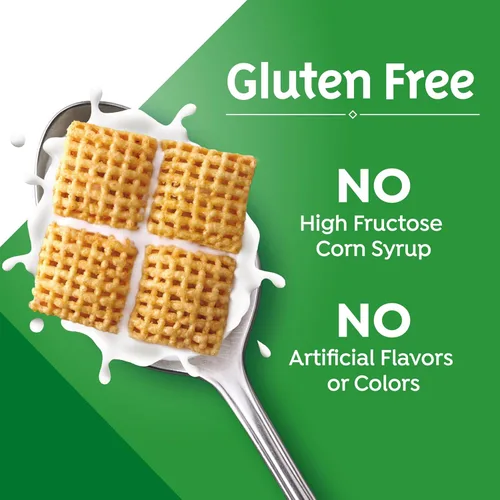 Vista 4 de Chex de maíz sin gluten, cereal para el desayuno, ingrediente casero de Chex Mix, 12 oz