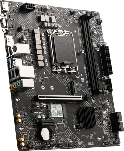 Vista 4 de MSI PRO H610M-G WiFi DDR4 ProSeries Placa base