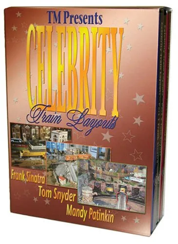 Celebrity Train Layouts, 3-DVD Boxed Set