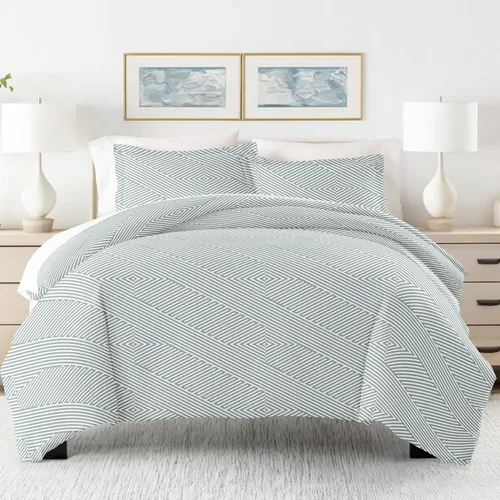 Vista 141 de Linen Market Funda de edredón individual para cama individual – Experimenta una comodidad similar a un hotel con una suavidad inigualable