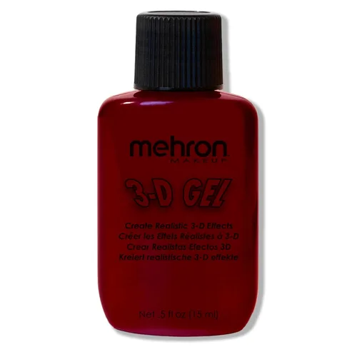 Mehron Gel de maquillaje 3D | Maquillaje de efectos especiales de gelatina | FX de Halloween y gel para cicatrices | Piel falsa para escenario,