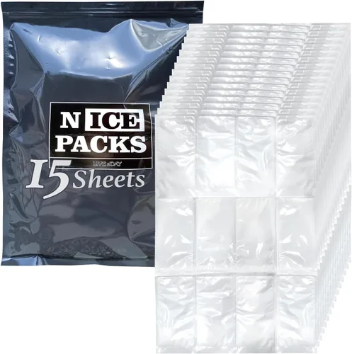 Vista 7 de Nice Packs Paquetes de Hielo Seco Reutilizables para Hieleras, Loncheras, Envío de Alimentos Congelados - Flexibles y de Larga Duración