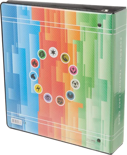 Vista 2 de Ultra Pro - Carpeta de 3 anillas Pokemon X & Y de 2 pies con 100 hojas Ultra Pro Platinum de 9 bolsillos