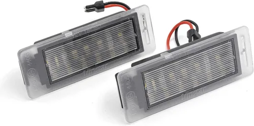 Vista 3 de NSLUMO Conjunto de luz LED de matrícula para Chevy Corvette C7 Impala SS Traverse 2014-2019, Ca'dillac CTS XTS SRX 2011-2019, repuesto OEM 6000K