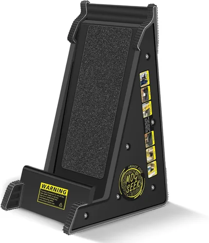 Nivelador de escalera de plataforma estable, niveladores de escalera para escaleras de extensión con almacenamiento para superficies irregulares