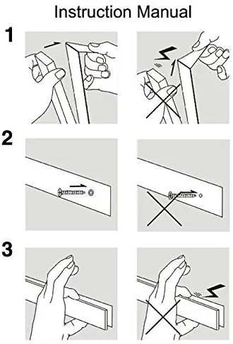 Vista 5 de AOMAG Barra magnética para cuchillos de acero inoxidable de 14 pulgadas con funcionalidad multiusos como soporte para cuchillos, tira de cuchillos