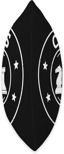 Vista 2 de Chess Retro Vintage Board Game Boy Throw Pillow