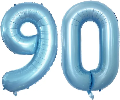 Vista 114 de GOER Globos con el número 80 para decoraciones de fiesta de cumpleaños número 80, globos de helio de aluminio jumbo de 42 pulgadas para 80 Oro rosa