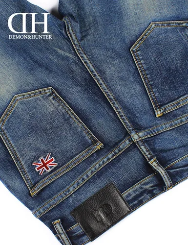 Vista 5 de Demon&Hunter 808 Series Jeans ajustados para hombre