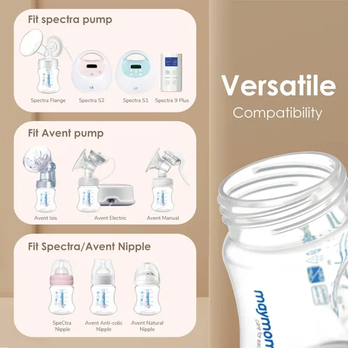 Vista 5 de Maymom Piezas de bomba compatibles con Spectra S2 S1, bridas Incl (0.512 in) válvulas, tubos, botellas, protectores de reflujo, no accesorios
