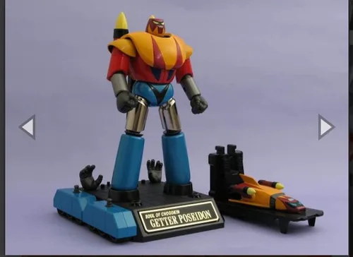 Vista 2 de Bandai Tamashii Nations Gx-20 Getter Poseidon Soul of Chogokin Figura de acción