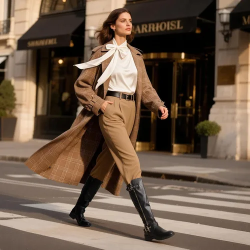 Vista 2 de DREAM PAIRS - Botas de montar de invierno para mujer, cómodas, hasta la rodilla y de pantorrilla ancha