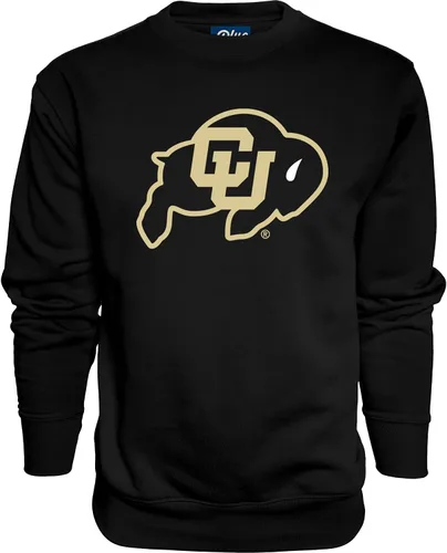 Vista 14 de Blue 84 NCAA Suéter con cuello redondo para hombre con icono de color del