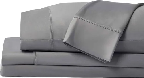 Vista 14 de SHEEX Juego de sábanas Original Performance con 2 fundas de almohada, tela ultra suave que ventila mejor que el algodón